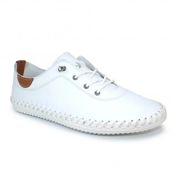 Lunar  ST IVES LEATHER PLIMSOLE