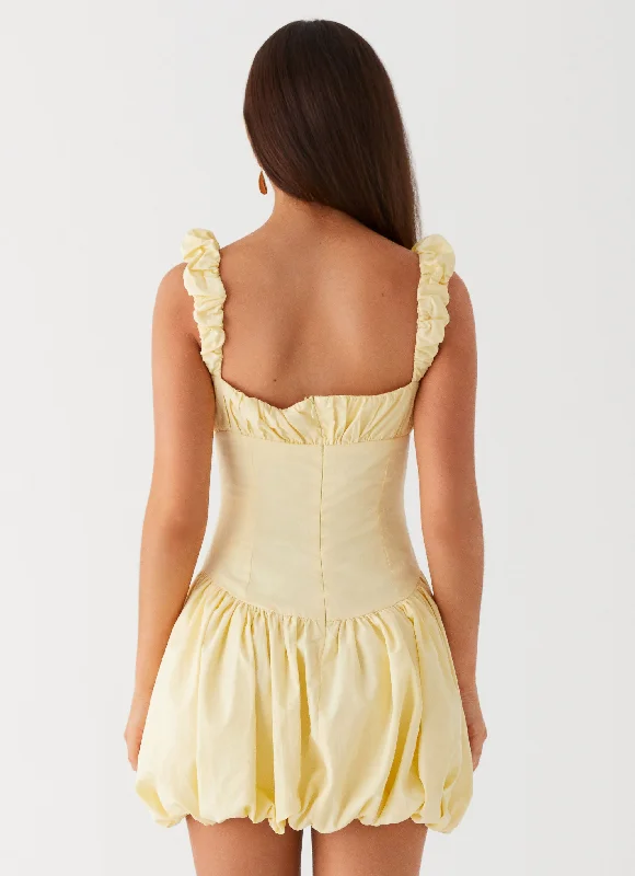 Clove Mini Dress - Yellow