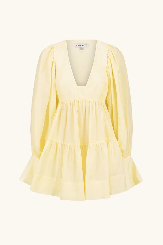 LIMON LONG SLEEVE MINI DRESS