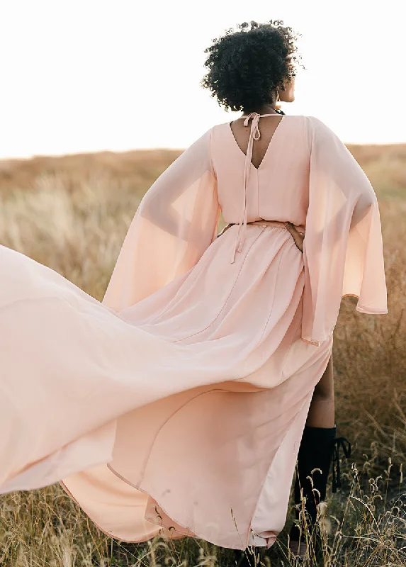 Nerina Dress in Desert Shell