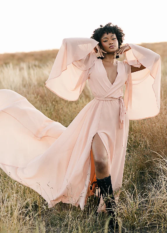 Nerina Dress in Desert Shell