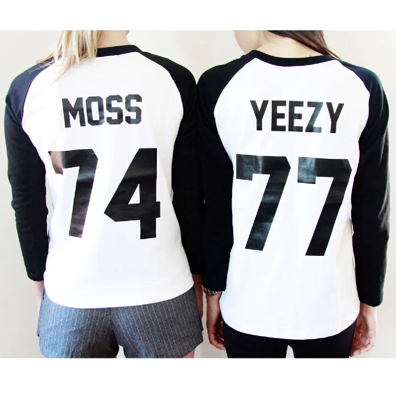 74 MOSS Raglan Sleeve Tee