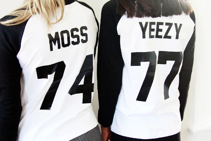 74 MOSS Raglan Sleeve Tee