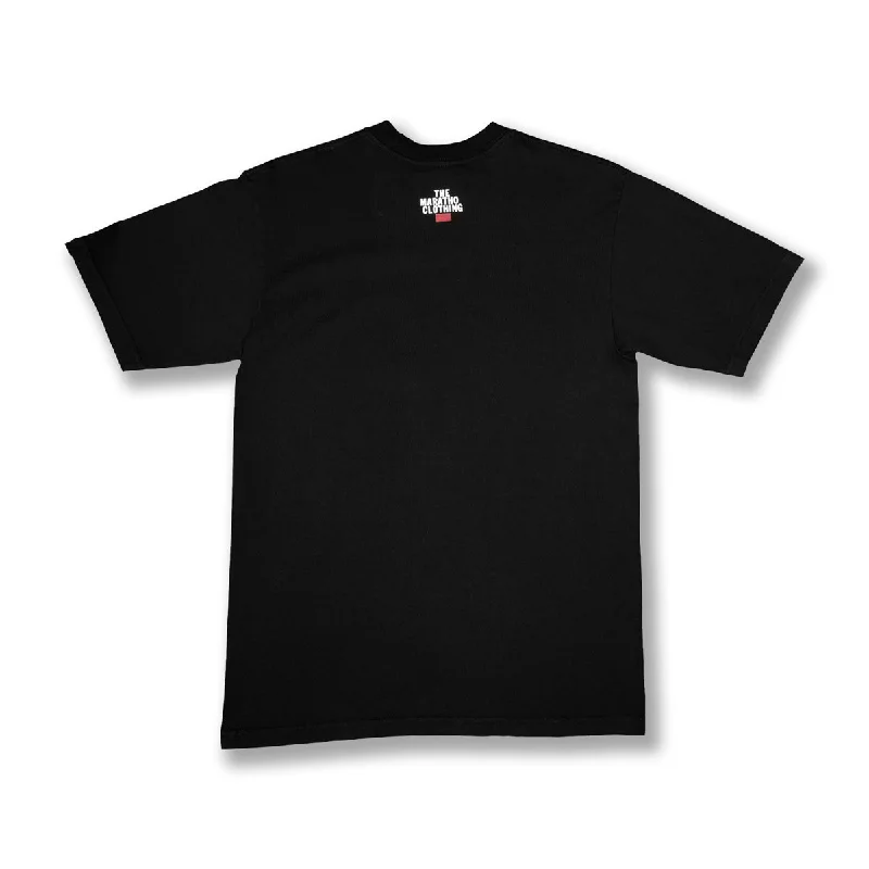 All Money In Vintage T-Shirt - Black/White