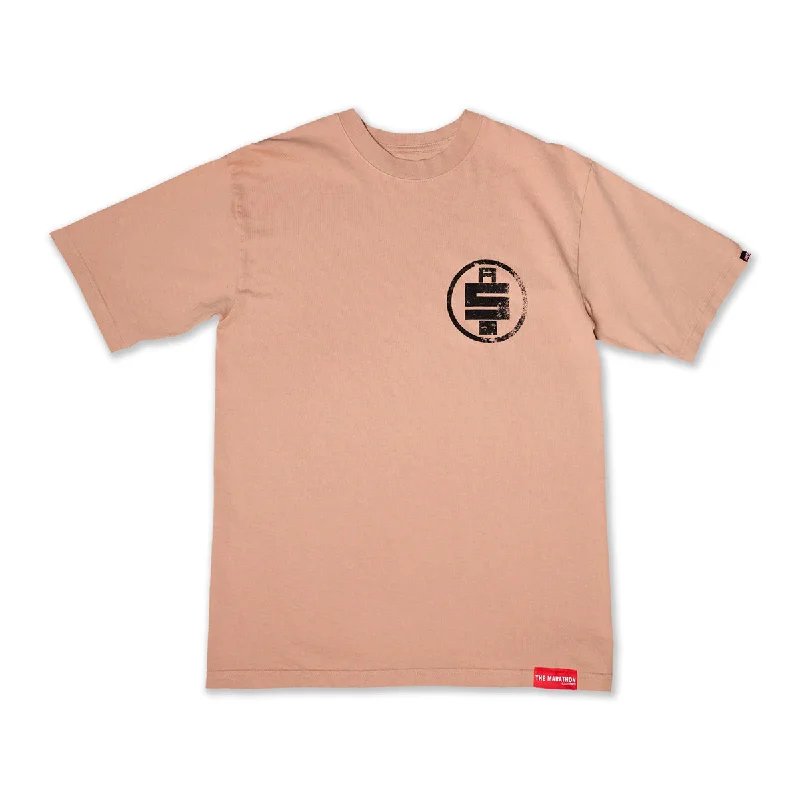 All Money In Vintage T-Shirt - Rose Granite/Black