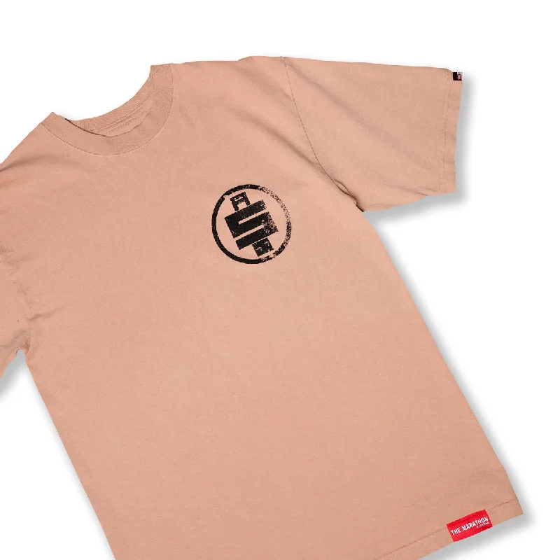 All Money In Vintage T-Shirt - Rose Granite/Black