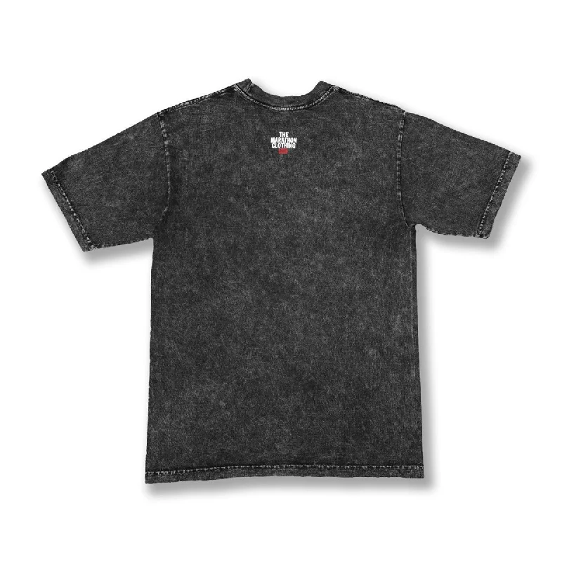 All Money In Vintage T-Shirt - Washed Carbon Black/Black