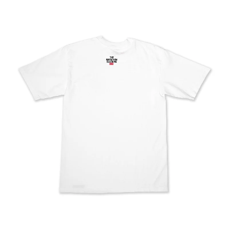 All Money In Vintage T-Shirt - White/Black