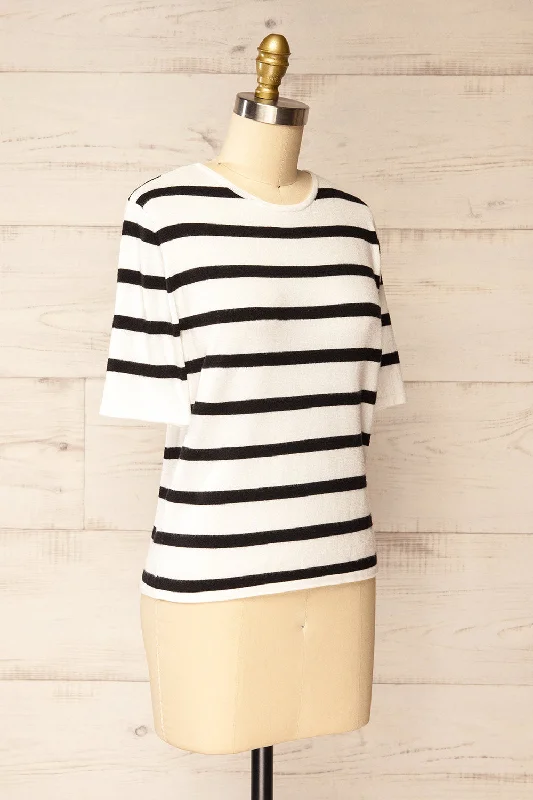 Antigua | Striped Soft Knit T-Shirt