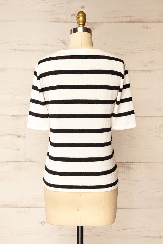 Antigua | Striped Soft Knit T-Shirt