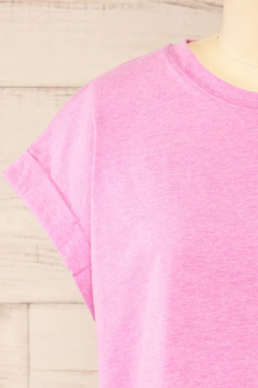 Cheddington Pink | Cropped T-Shirt