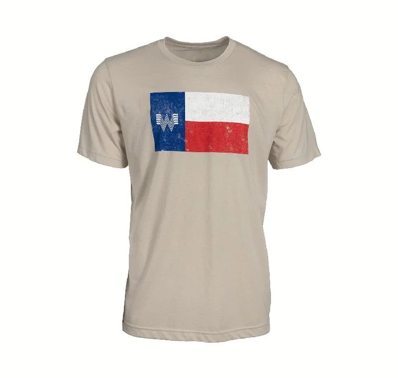 Tumbleweed TexStyles Cream Texas Flag Tee