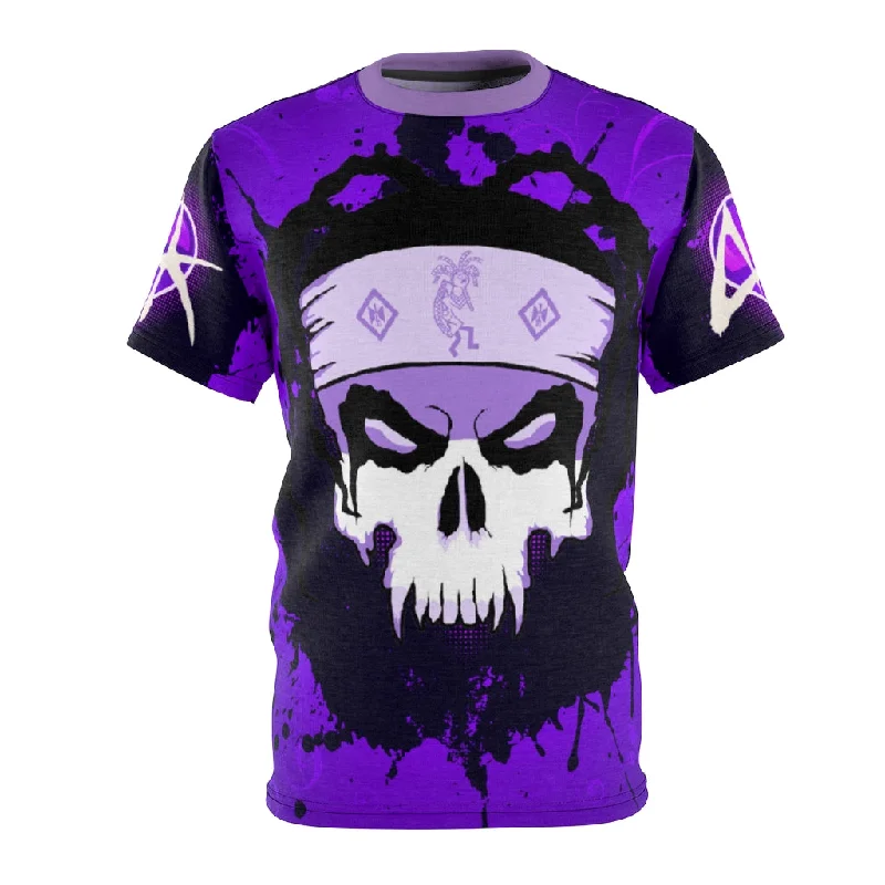 ABK Purple Unisex AOP Cut & Sew Tee