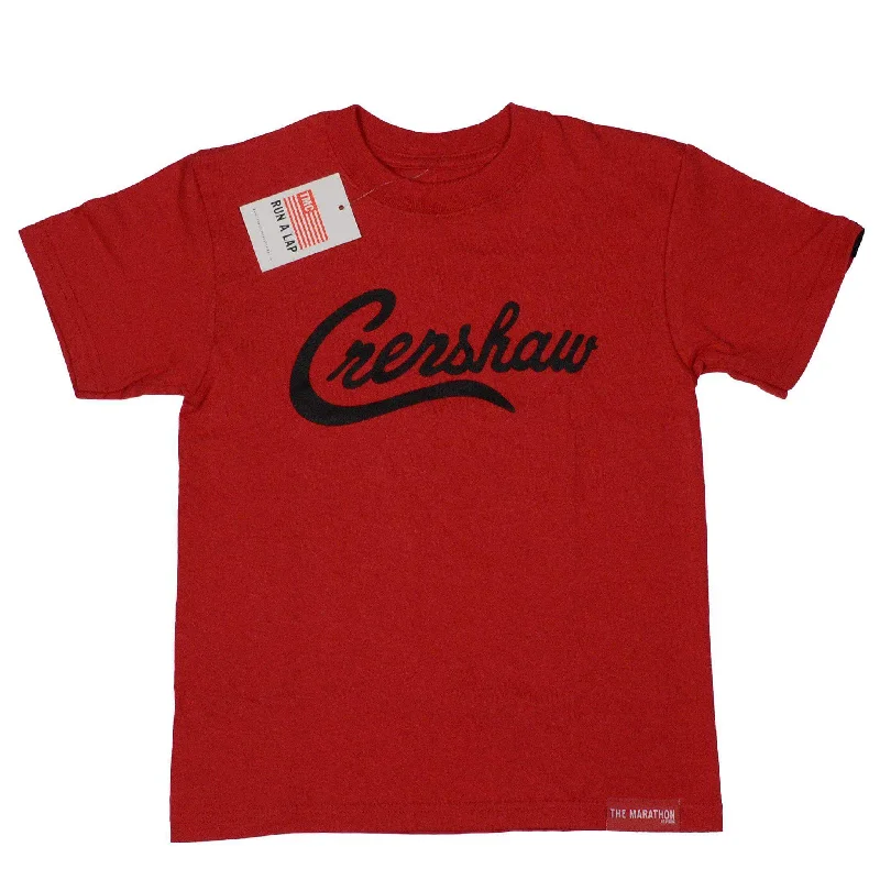 Crenshaw Kid's T-Shirt - Red/Black