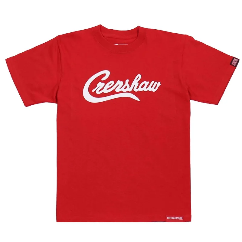 Crenshaw Kid's T-Shirt - Red/White