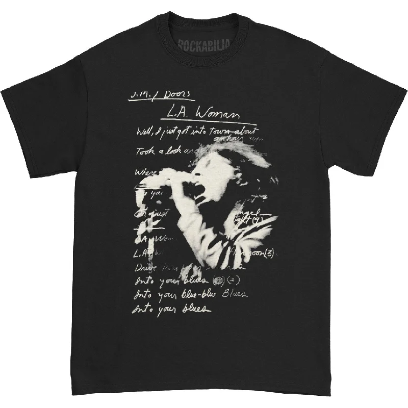 LA Woman Lyrics T-shirt