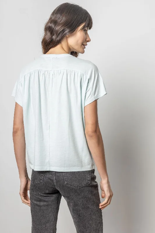 Easy Shirred Short Sleeve