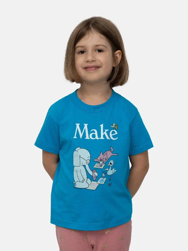 ELEPHANT & PIGGIE Make Kids' T-Shirt