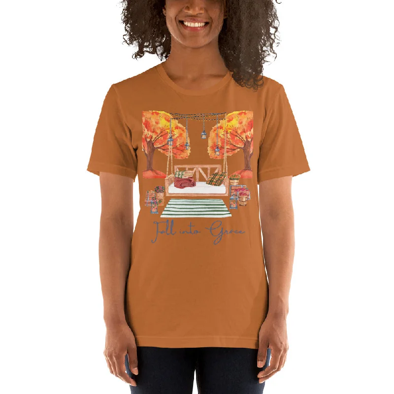 Fall Into Grace Christian T-shirt