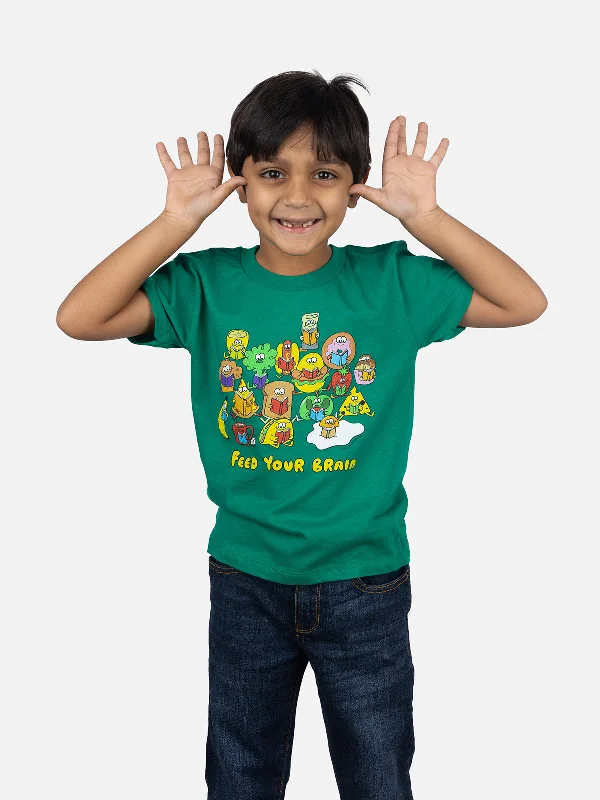 Feed Your Brain Kids' T-Shirt