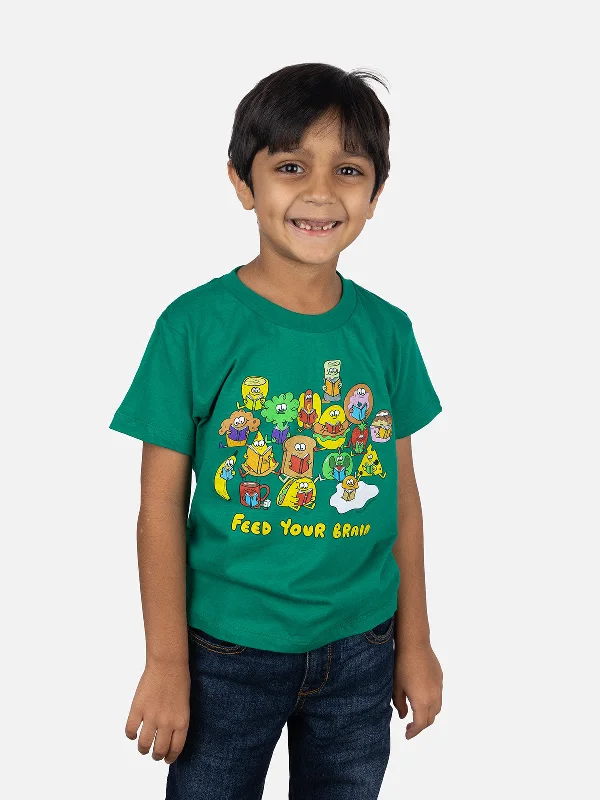 Feed Your Brain Kids' T-Shirt