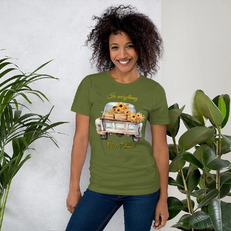 Give Thanks Christian T-shirt