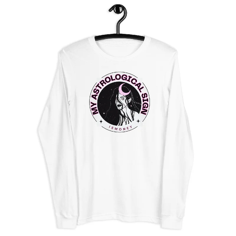 Hot Girl Astrology Long Sleeve Tee