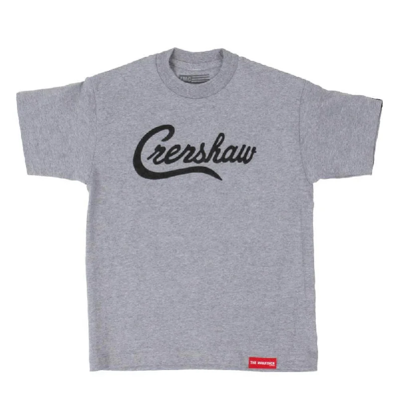 Crenshaw Kid's T-Shirt - Ath Heather/Black