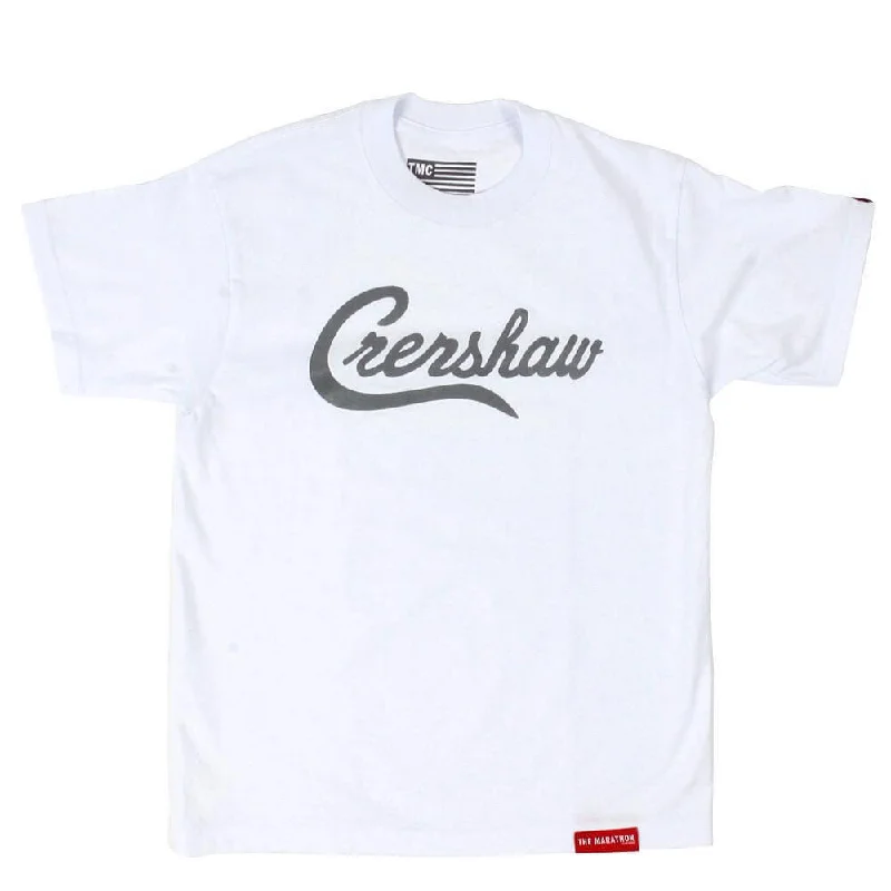 Crenshaw Kid's T-Shirt - White/Grey