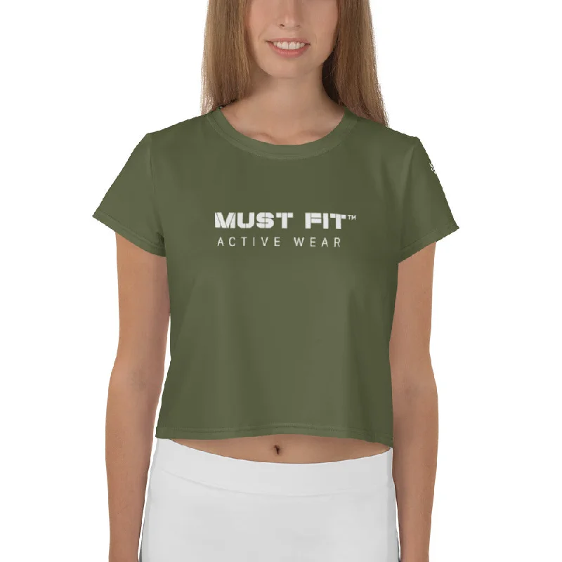 M.U.S.T. Fit crop tee