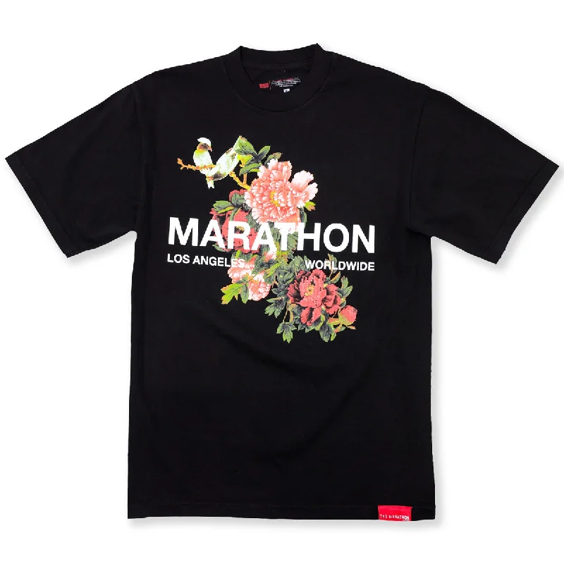 Marathon Global T-Shirt - Black