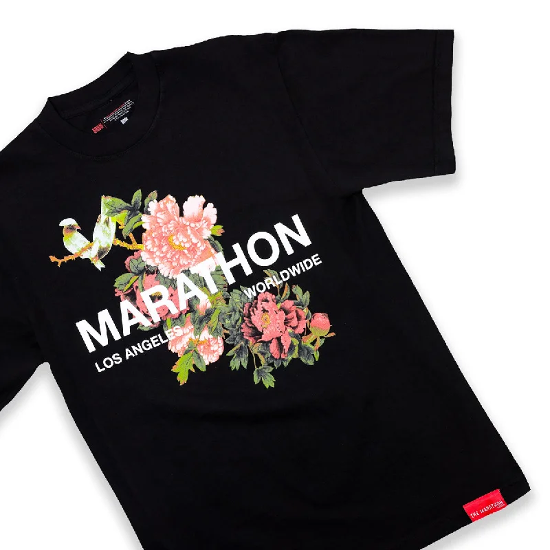 Marathon Global T-Shirt - Black