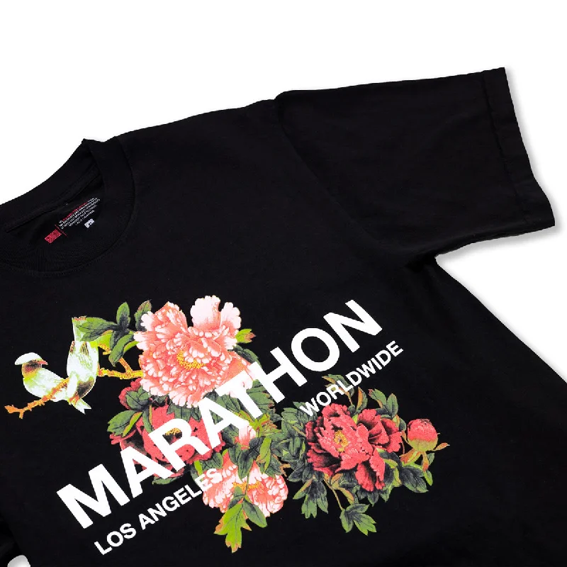 Marathon Global T-Shirt - Black