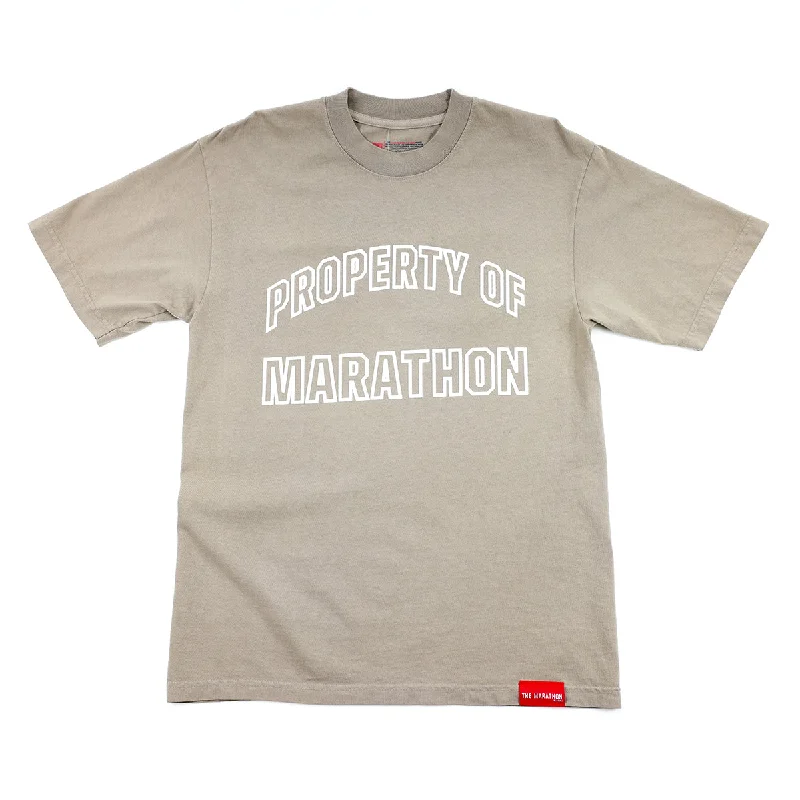 Marathon Property T-Shirt - Mocha