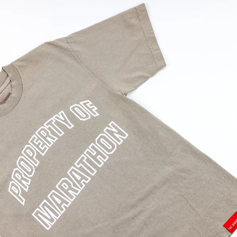 Marathon Property T-Shirt - Mocha