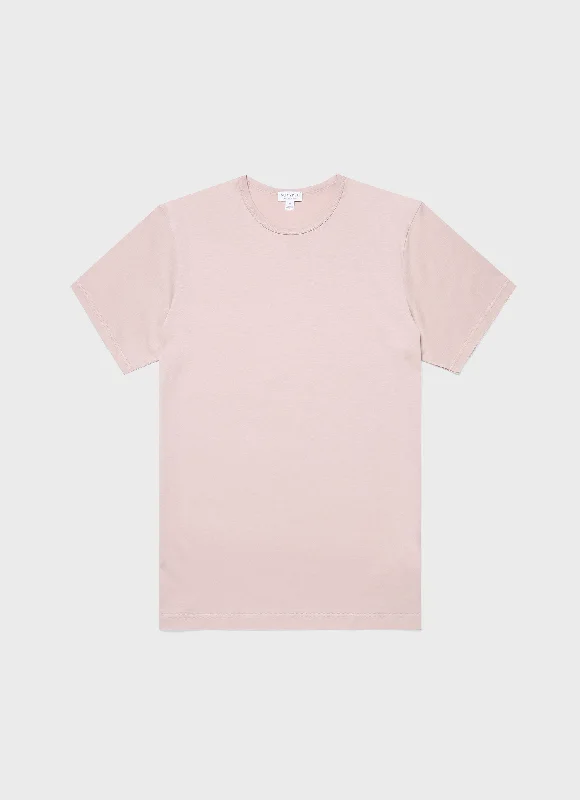 Men's Classic T-shirt in Pale Pink