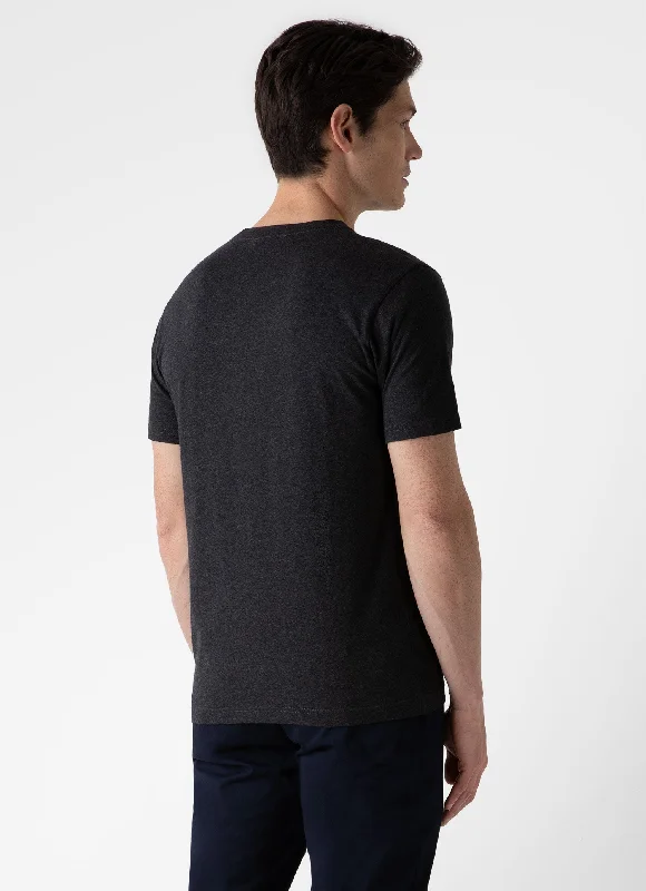 Men's Riviera T-shirt in Charcoal Melange