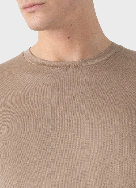 Men's Riviera Midweight T-shirt in Sandstone