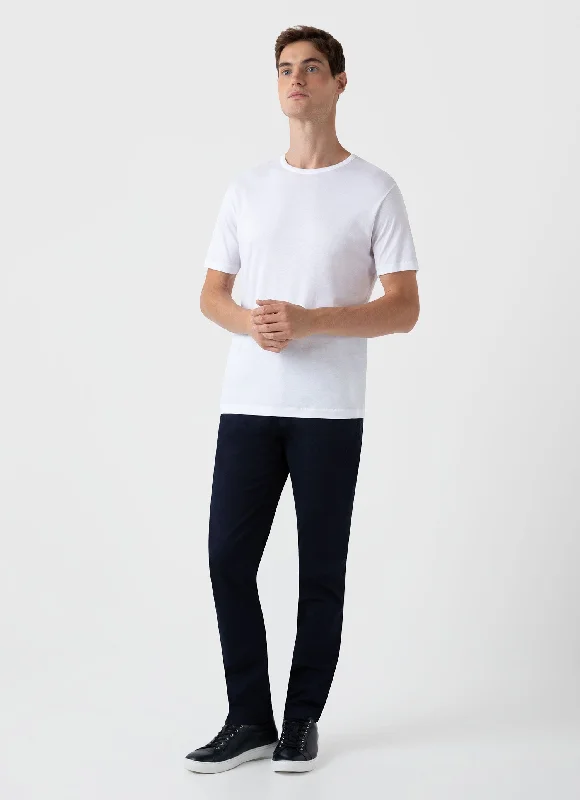 Men's Sea Island Cotton T-shirt in White