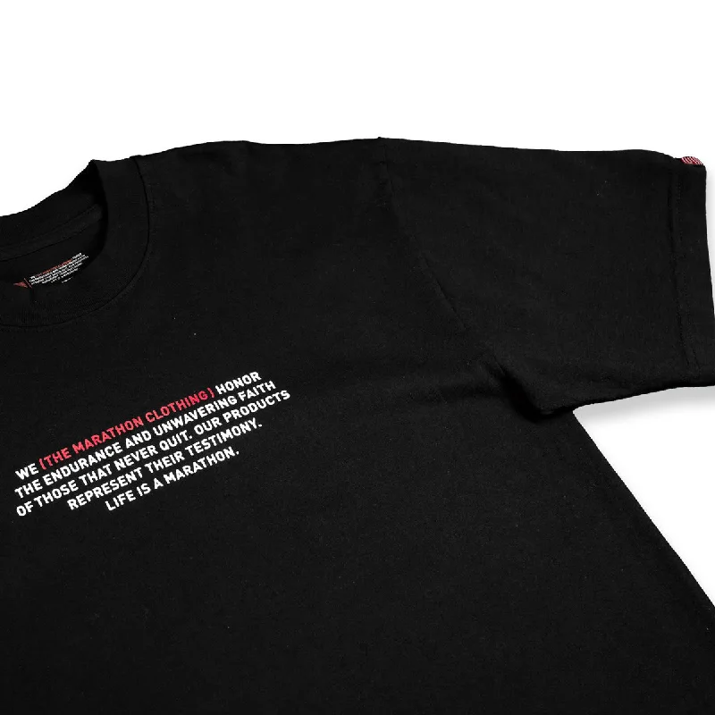 Mission Statement T-Shirt - Black