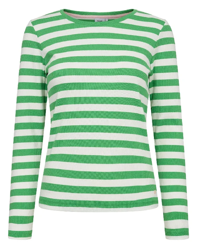 NUMIXIE LS T-SHIRT - GOTS - Classic Green