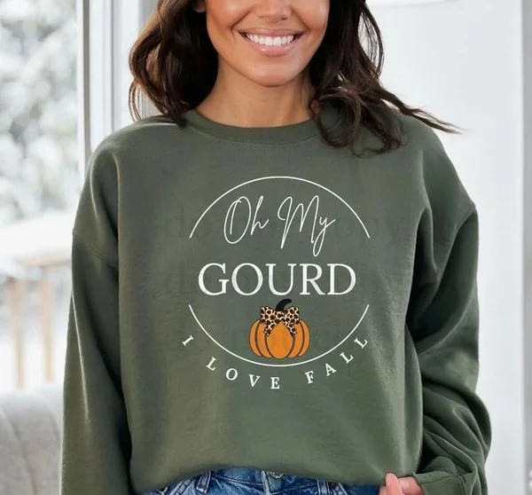 Oh my gourd Sweatshirt in green