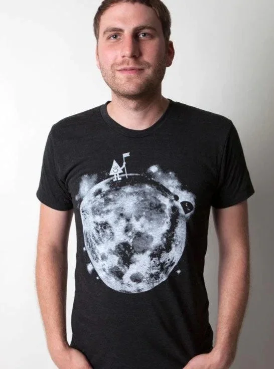 Pinecone & Chickadee Moon Tee