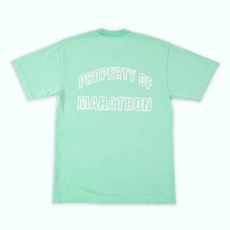 Property Of Marathon T-Shirt - Teal