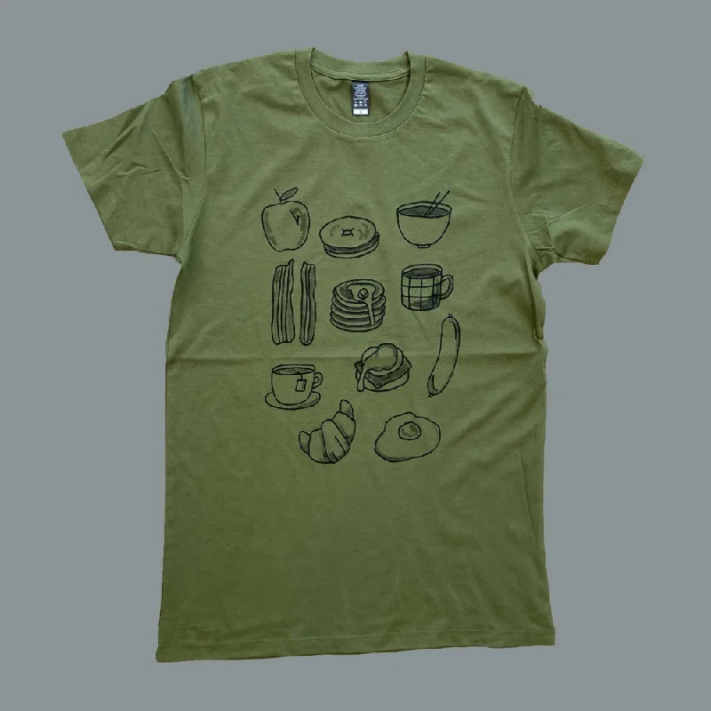 Ruck Rover Brunch Club Tee - Khaki