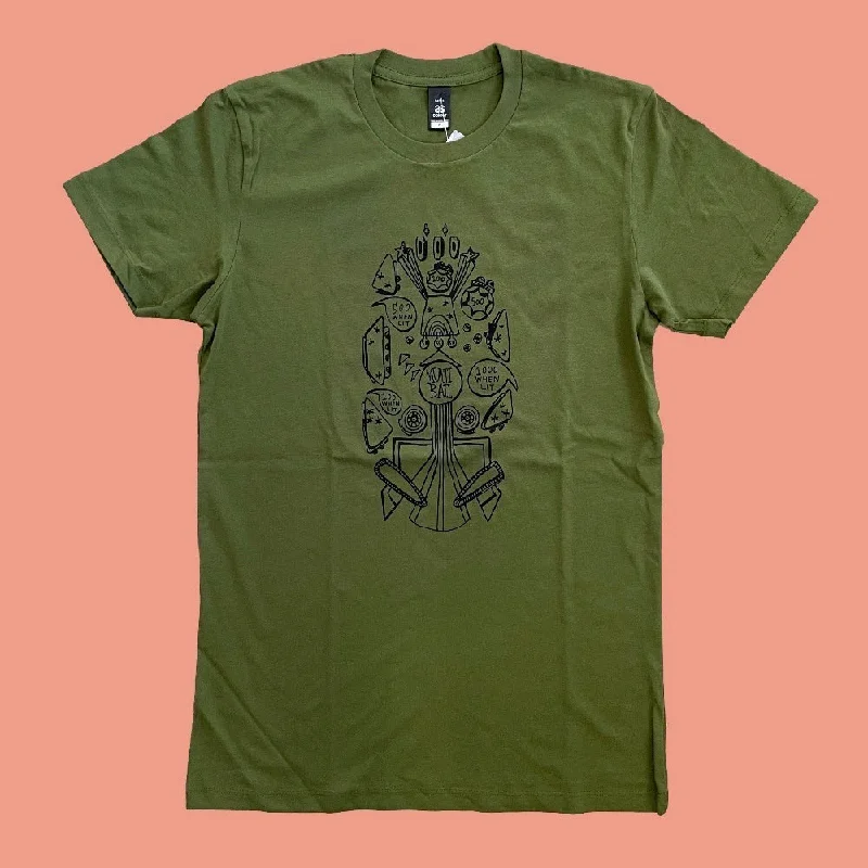 Ruck Rover Pinball Tee - Khaki