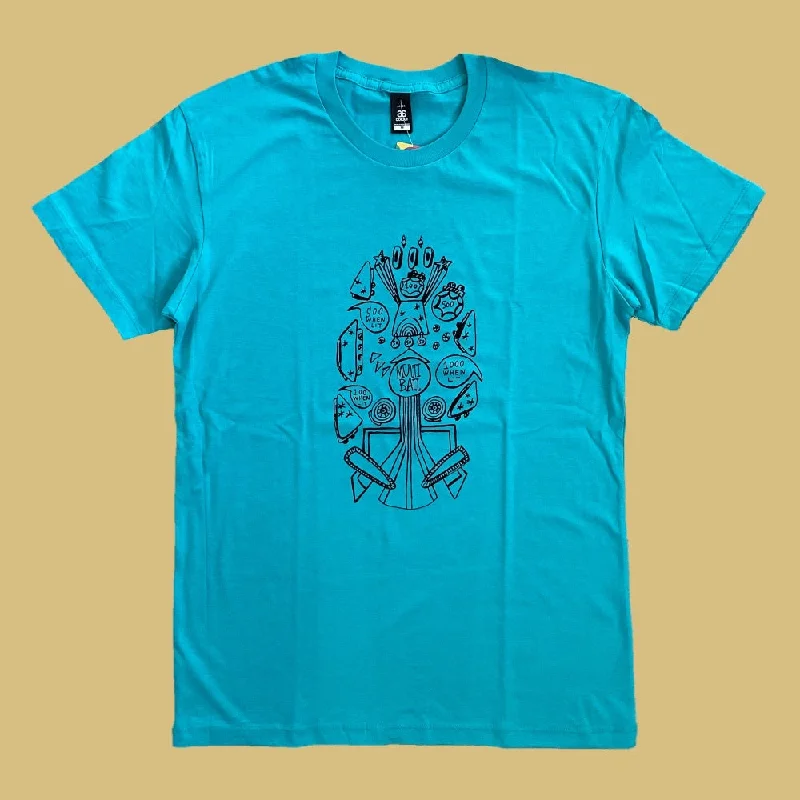 Ruck Rover Pinball Tee - Teal