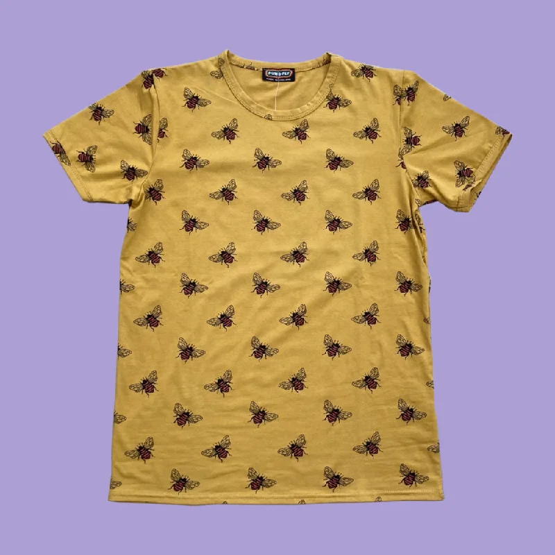 Run and Fly Bee Tee Shirt - Honey