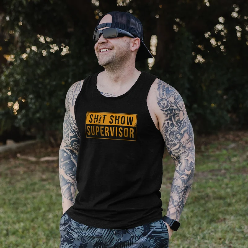 Sh*t Show Supervisor Tank - Black