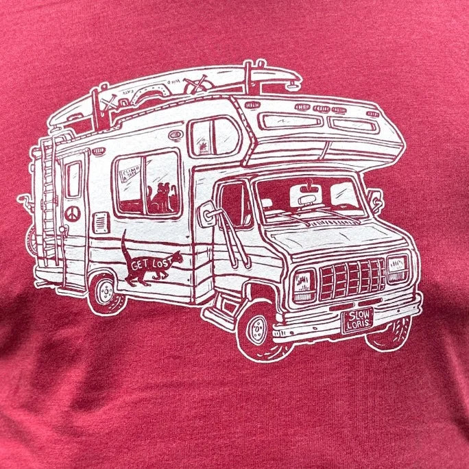 Slow Loris Get Lost Camper Tee